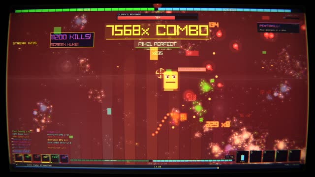Clippo boss fight — 7568x combo, pixel perfect