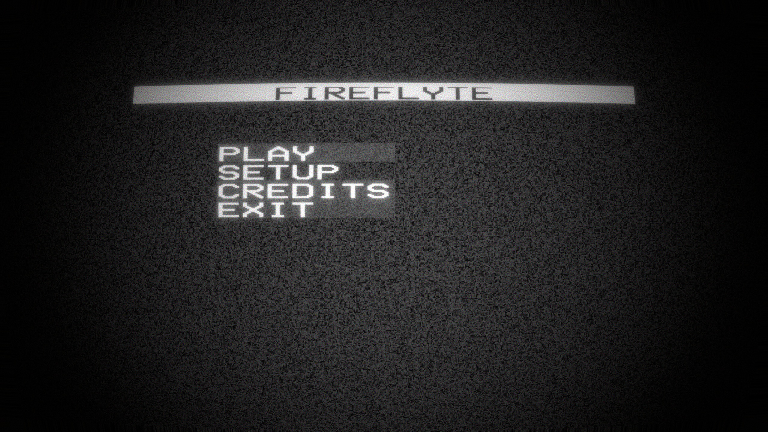 Fireflyte title screen