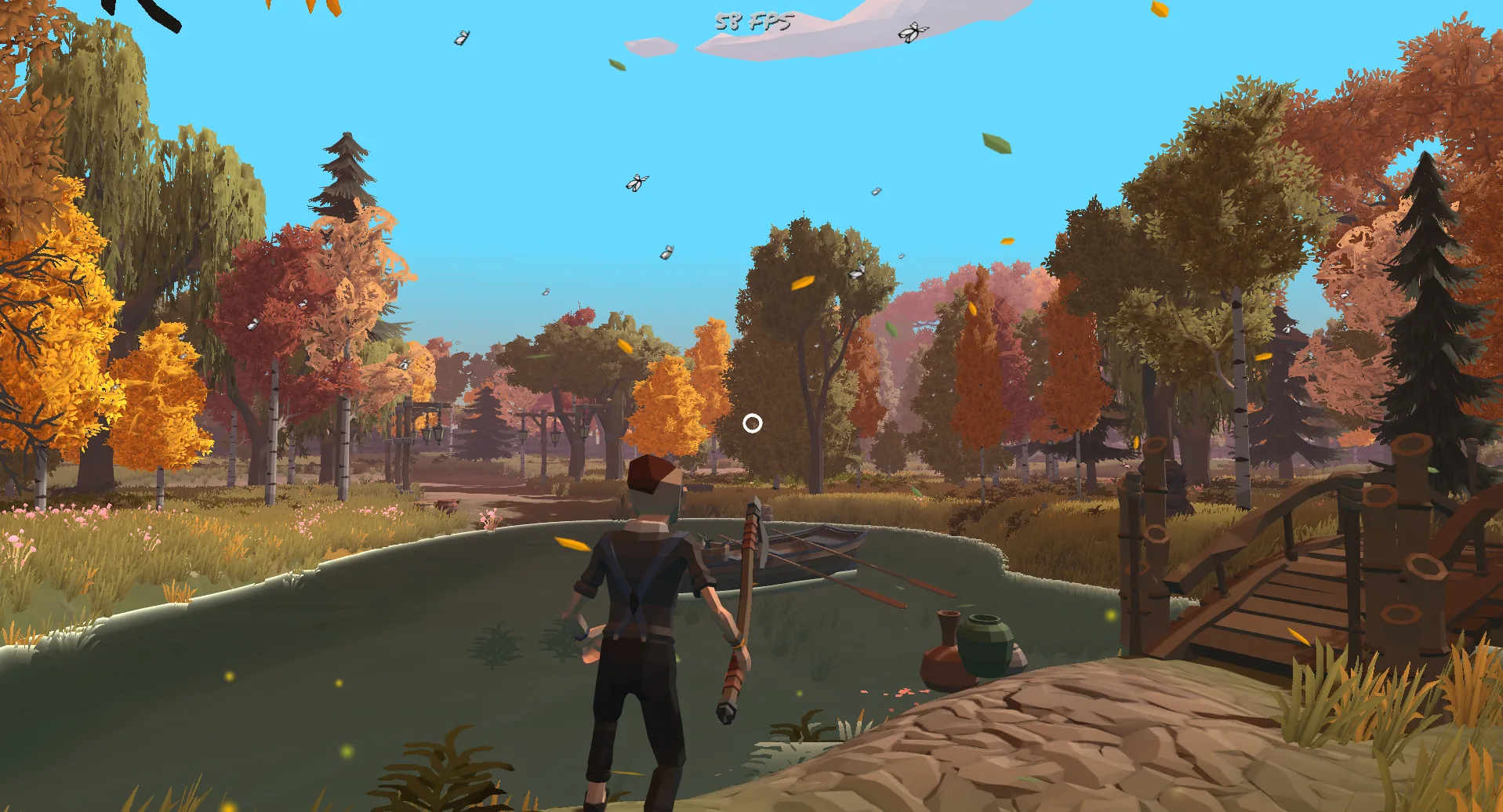Halcyon Woods pond screenshot