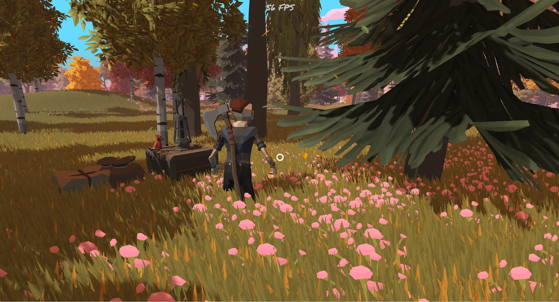 Halcyon Woods flower field