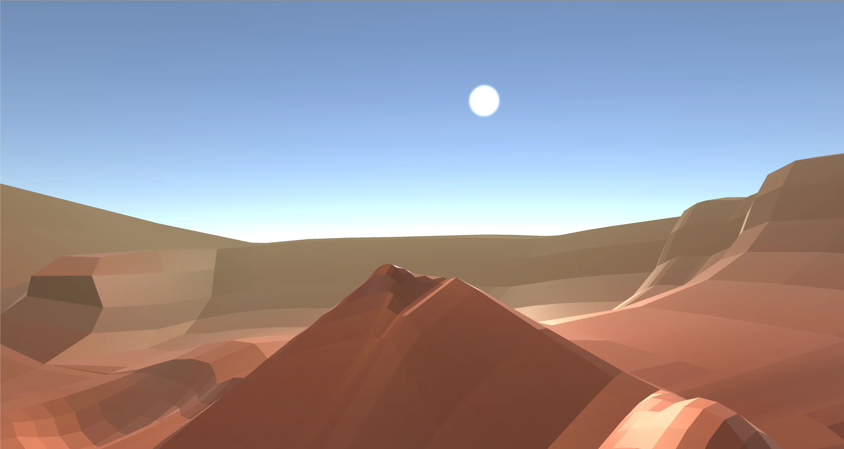 Odaya desert horizon