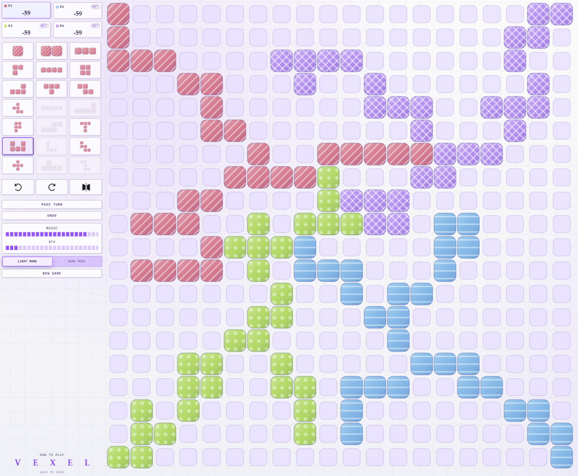 Vexel Gameplay - Board State